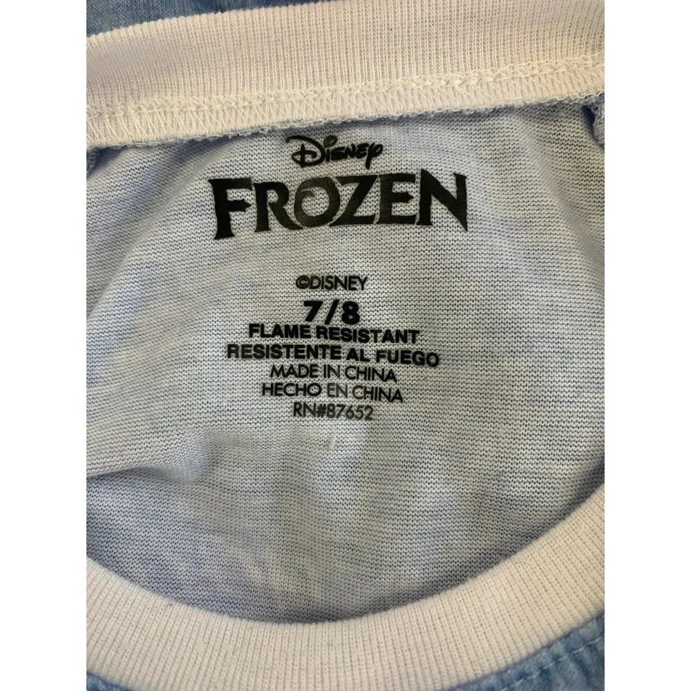 Disney Frozen Elsa Long Sleeve‎ Pajama Top